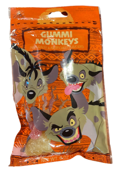 Disney Parks Gummi Monkeys Disney Characters Fun to Share 6 OZ New Sealed