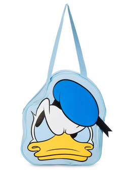 Disney Parks Donald Duck Big Face Canvas Mini Tote Bag Youth New with Tag