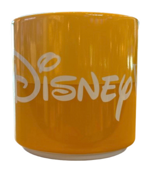 Disney Parks Walt Disney World Logo Mania Yellow Coffee Mug New With Tag