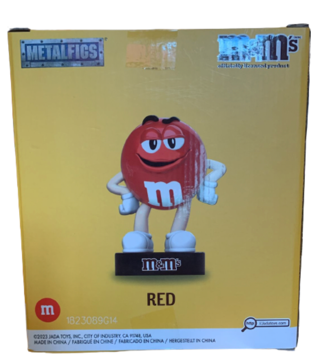M&M's World Red Metalfigs Die Cast by Jada Collectible Figurine New With Box
