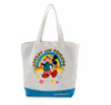 Disney Mickey and Friends Rainbow Canvas Tote Walt Disney World New with Tag