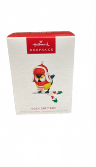 Hallmark 2024 Keepsake Cozy Critters Christmas Ornament New with Box