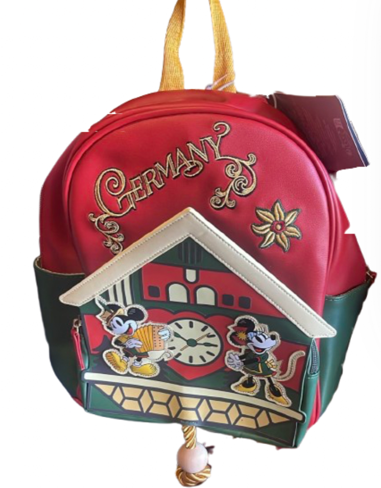 epcot mini backpack Disney Parks Epcot Germany World Mickey Minnie Mini Backpack New with Tag