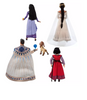 Disney Parks 100 Wish Valentino Asha Amaya Dahlia Magnifico Doll Gift Set New