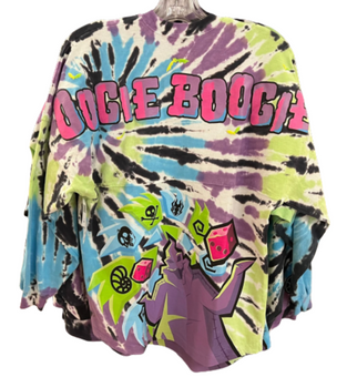 Disney Parks Spirit Jersey Oogie Boogie Glow in the Dark Sweater Size M New Tag