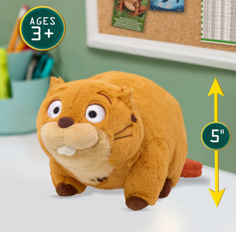 Disney Pixar Hoppers Mabel Beaver 9 Inch Plush New