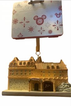 Disney Parks Epcot Canada Mickey and Minnie Pavillon Christmas Ornament New Tag