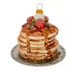 Robert Stanley Pancake Stack Glass Christmas Ornament New with Tag