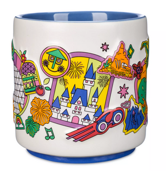 Disney Starbucks Walt Disney World Ceramic Coffee Mug New with Box