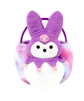 Hello Kitty Friends Kuromi Plush Bunny Basket Peeps Easter New with Tag