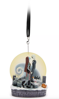 Disney Parks The Nightmare Before Christmas Jack Sally Zero Ornament New w Tag