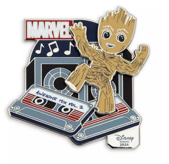 Disney Parks Groot Pin Guardians of the Galaxy Visa Cardmember New With Tag