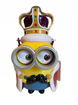 Universal Studios Minions Despicable Me King Bob Popcorn Bucket New With Tag