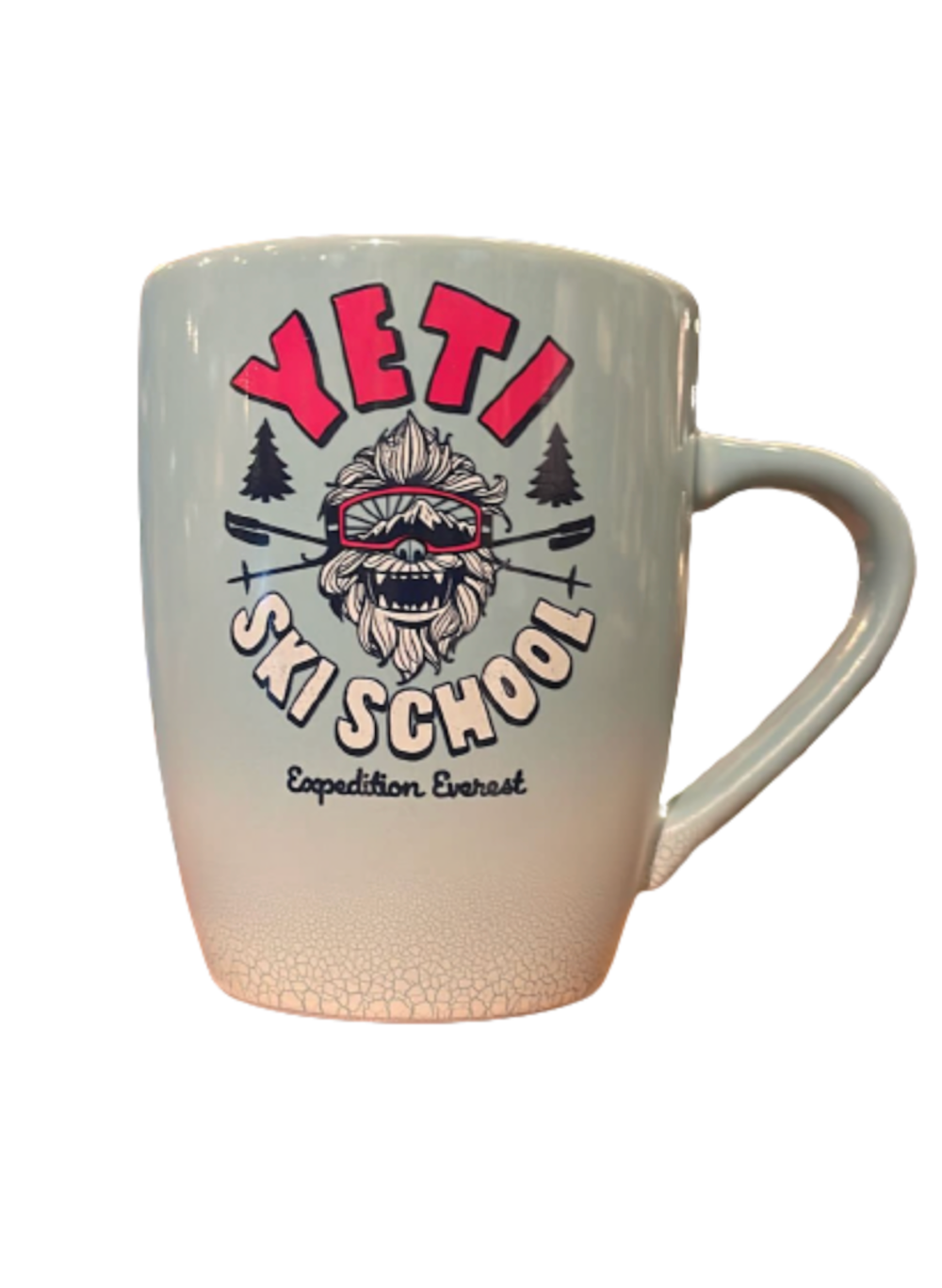 Disney Parks Expedition Everest Yeti Ski School Coffee Mug New