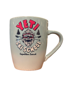 Disney Parks Expedition Everest Yeti Ski School Coffee Mug New