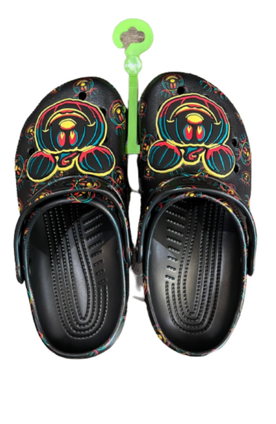 Disney Parks 2023 Halloween Mickey Pumpkin Clogs for Adults by Crocs M5/W7 New