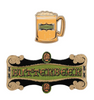Universal Studios Wizarding Harry Potter Butterbeer Patch and Pin Set New
