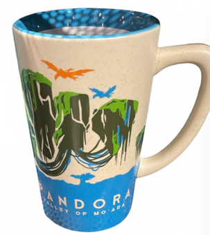 Disney Parks Pandora Avatar Valley of Mo'ara Coffee Mug New With Tag