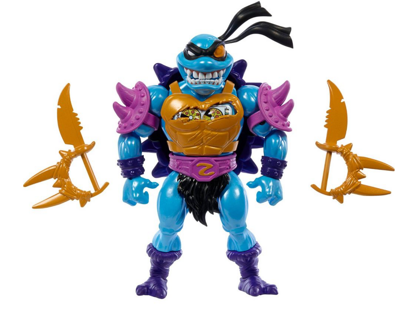 Masters of the Universe x Teenage Mutant Ninja Turtles Sla'Ker Action Figure New