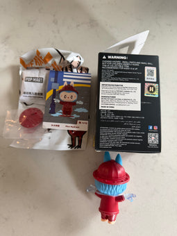 Pop Mart Labubu The Monsters Almost Hidden Fire Idrant Figure USA SELLER New