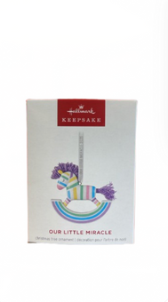 Hallmark 2025 Keepsake Our Little Miracle Porcelain Christmas Ornament New w Box