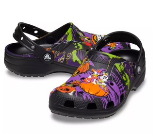 Disney Parks Mickey Mouse & Friends Halloween Clogs Crocs M12 New With Tag