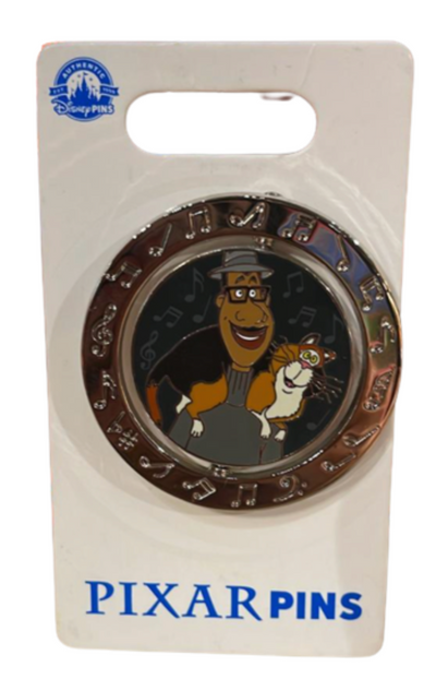 Disney Parks Soul Buddies Spinning Pin New with Card