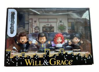 Fisher-Price Little People Collector Will and Grace TV Serie Special Edition New