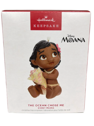 Hallmark 2023 Keepsake Disney Moana The Ocean Chose Me Christmas Ornament New