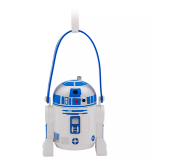 Disney Parks Star Wars R2-D2 Light-Up Popcorn Bucket Christmas Ornament New Tag