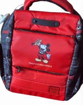 Disney Parks Epcot World Showcase Lug Italy Mickey Backpack Bag New With Tag