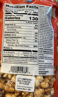 Disney Parks Peanut Butter M&M'S Minis Caramel Popcorn New Sealed