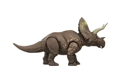Jurassic World Rebirth Gigantic Thrashers Eotriceratops Dinosaur Action Figure