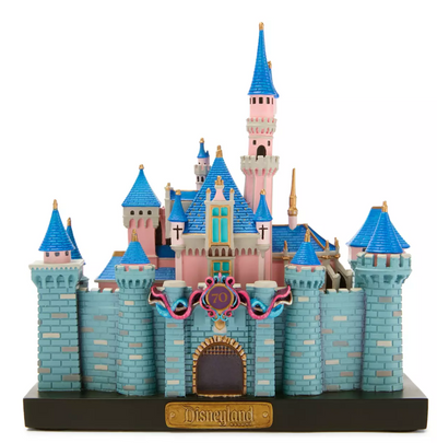 Disney Disneyland 70th Sleeping Beauty Castle Figure Figurine Staute New Box