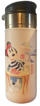Disney Parks Epcot France Pavilion Mademoiselle Minnie Mouse Water Bottle New