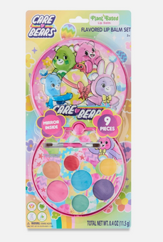 Care Bears 9 Flavors Lip Balm Case Easter Birthday Party Favors Lot 11 New