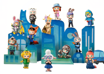 Disney Popmart MOLLY × Zootopia 2 Co-branded Series Figures New Blind Box