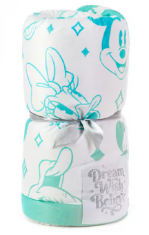 Hallmark Disney 100 Years of Wonder Mickey Friends Throw Blanket New With Tag