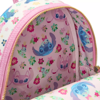 Disney Parks Lilo & Stitch Loungefly Mini Backpack New With Tag