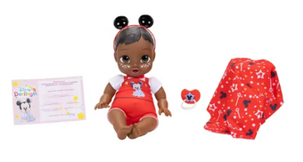 Disney Darlings Snuggly Stars Doll Mickey Mouse Toy New W Box