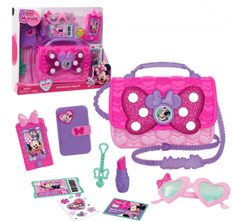 Disney Junior Minnie Mouse Bowfabulous Bag Set New With Box