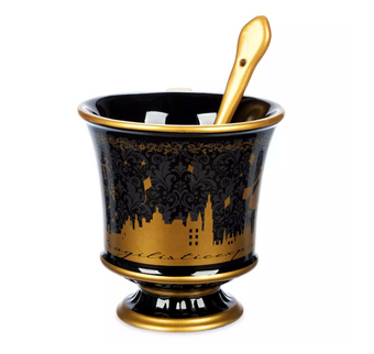 Disney Parks Mary Poppins 60th Anniversary Ceramic Coffee Mug With Spoon New