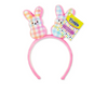 Peeps Easter Peep Pink Bunny Headband One Size Plush New with Tag
