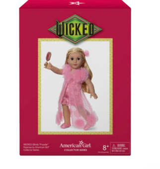 American Girl Wicked Glinda “Popular” Pajamas Set for Doll New with Box
