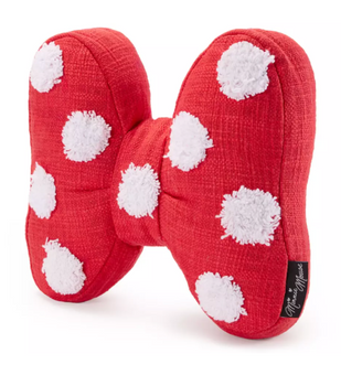 Disney Parks Home Minnie Mouse Red Bow Throw Pillow Cushion New With Tag