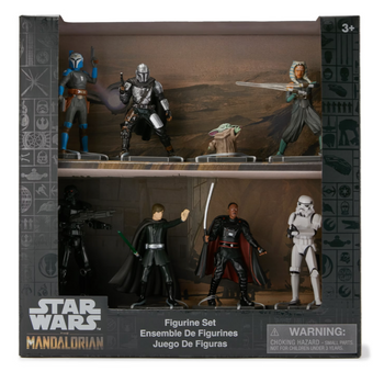 Disney Parks Star Wars Mandalorian Figurine Playset Cake Topper Toy New With Tag