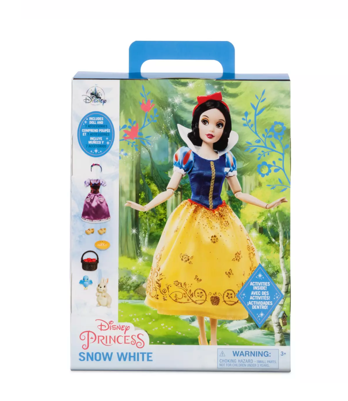 Disney Story Doll with Accessories and Activity Snow White New with Box