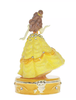 Disney Parks Belle Trinket Box by Arribas – Beauty and the Beast New with Box