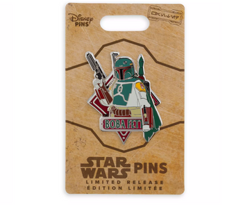 Disney Parks 2023 Star Wars Saga Boba Fett Limited Release Pin New with Card