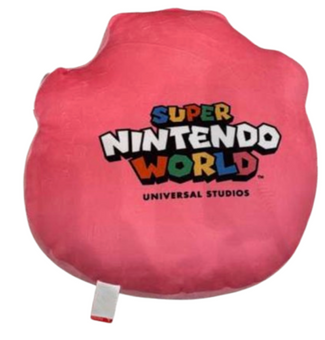 Universal Studios Nintendo World Princess Peach Throw Pillow New With Tag